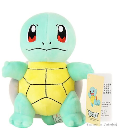 Pokemon Squirtle jellegű plüss 20 cm