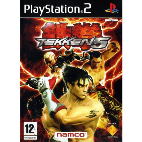 Tekken 5 Ps2 játék PAL (használt)
