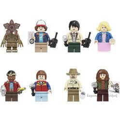 8 db-os Stranger Things mini figura szett