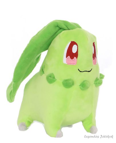 Pokemon - Chikorita jellegű plüss 20 cm