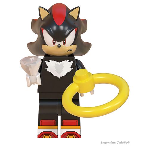 Sonic a sündisznó - Fekete Shadow Sonic mini figura