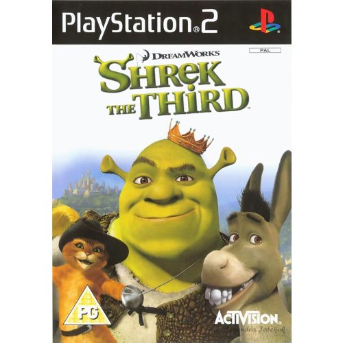 Shrek 3 Ps2 játék PAL (használt)