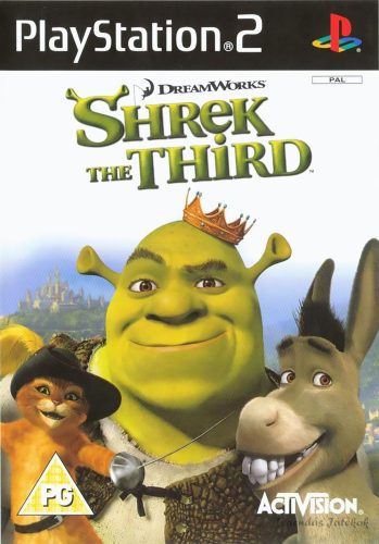 Shrek 3 Ps2 játék PAL (használt)