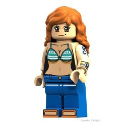 One Piece - Nami alap mini figura