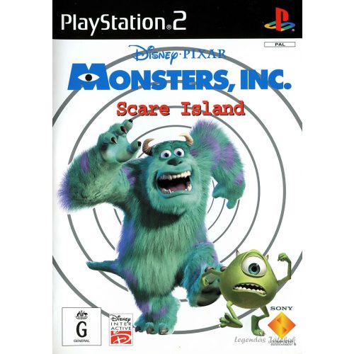 Monsters INC. Szörny Rt. Ps2 játék PAL (használt)