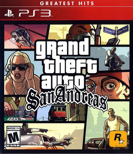 GTA Grand Theft Auto - San Andreas Ps3 játék