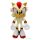 Sonic a sündisznó - Super Shadow Sonic plüss 28 cm