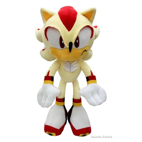 Sonic a sündisznó - Super Shadow Sonic plüss 28 cm