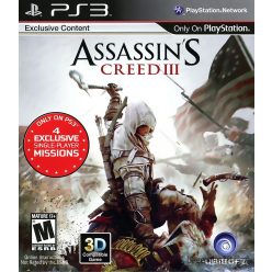 Assassin's Creed 3 Ps3 játék (használt)
