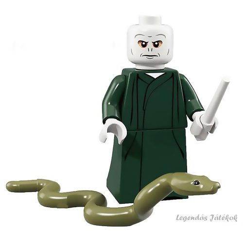 Harry Potter - Lord Voldemort mini figura kígyóval