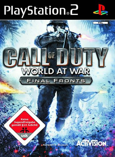 Call of Duty - World at war - Final fronts Ps2 játék PAL