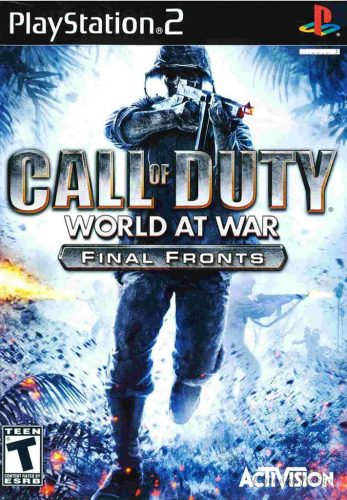 Call of Duty - World at war - Final fronts Ps2 játék PAL