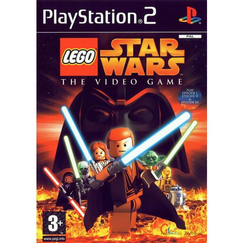 Lego Star Wars - The video game Ps2 játék PAL (használt)