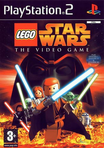 Lego Star Wars - The video game Ps2 játék PAL (használt)