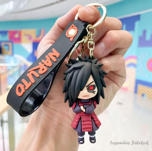 Naruto Madara jellegű kulcstartó