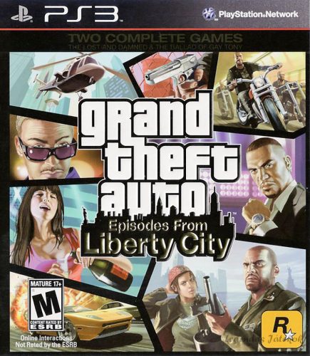 GTA Grand Theft Auto - Episodes from Liberty City Ps3 játék