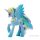 Én kicsi pónim - My little pony - Rainbow Dash jellegű póni figura 15 cm