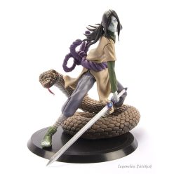 Naruto Orochimaru figura kígyóval 15 cm