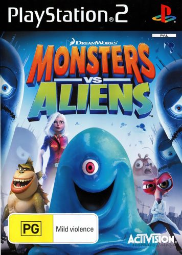 Monsters vs. Aliens Ps2 játék PAL (használt)