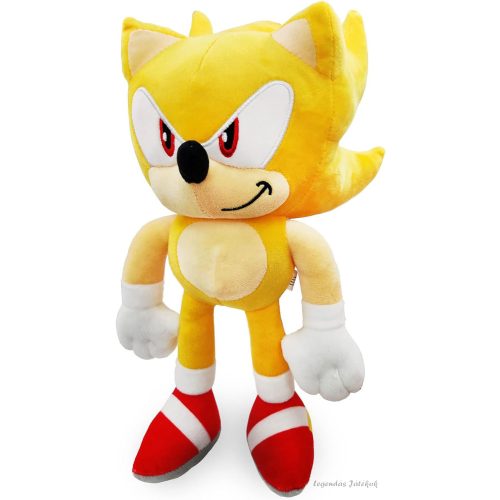 Sonic a sündisznó - Super Sonic plüss 30 cm