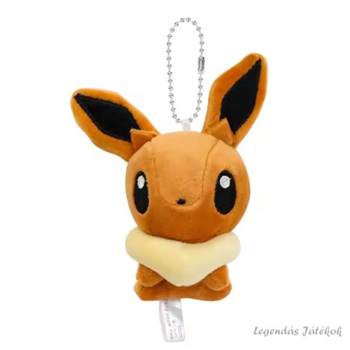 Pokemon Eevee jellegű akasztós plüss 10 cm