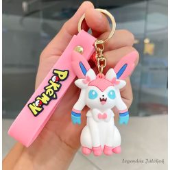 Pokemon Sylveon jellegű kulcstartó