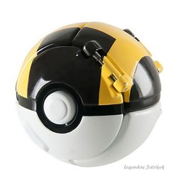 Fekete-sárga zárható Pokemon labda