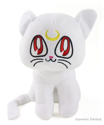 Sailor Moon fehér Artemis plüss cica 20 cm