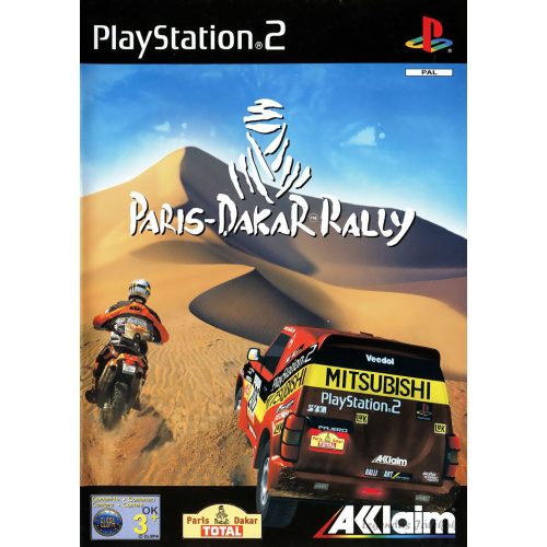 Paris - Dakar Rally Ps2 játék PAL (használt)