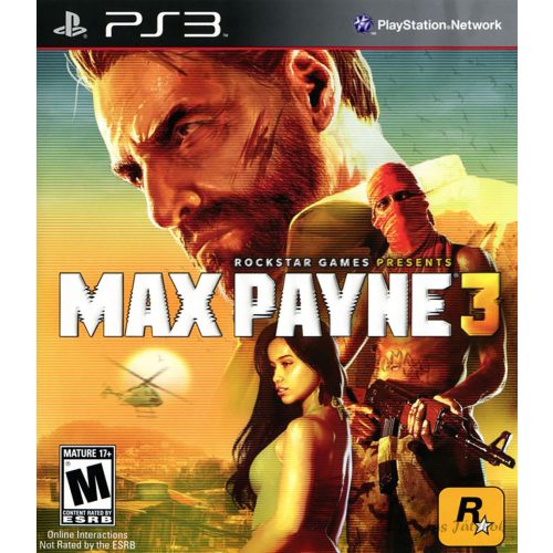Max Payne 3 Ps3 játék (használt)