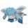 Alvó Pokemon Glaceon jellegű plüss 16 cm