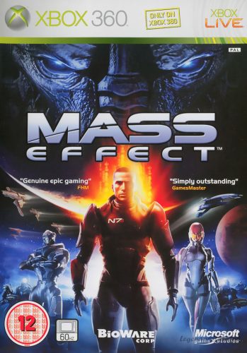 Mass Effect Xbox 360 játék (használt)