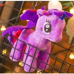   Én kicsi pónim - My little pony - Twilight Sparkle jellegű plüss 15 cm Új verzió