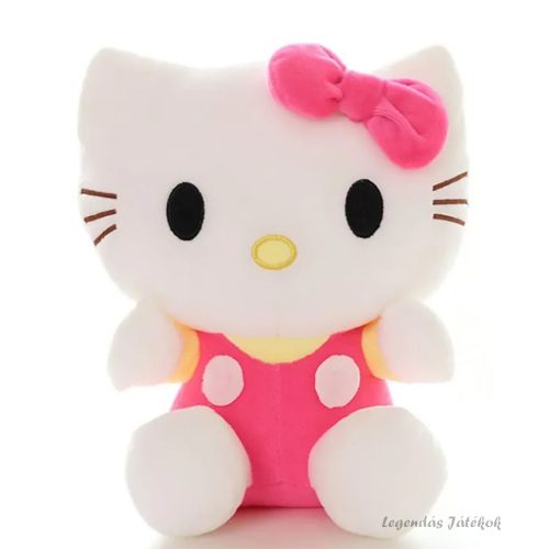 Rózsaszín Hello Kitty plüss 15 cm