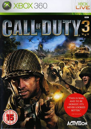 Call of Duty 3 Xbox360 játék