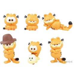 6 db-os Garfield figura szett