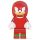 Sonic a sündisznó - Piros Knuckles mini figura