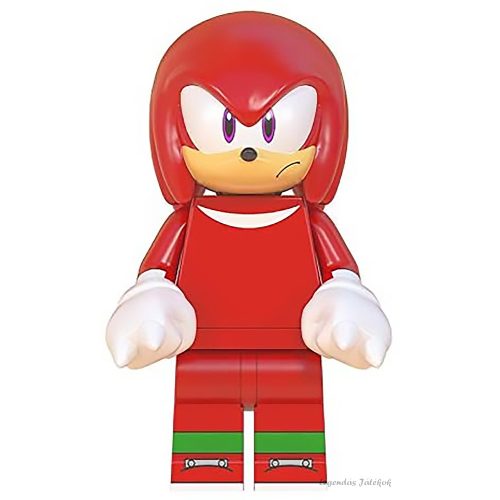 Sonic a sündisznó - Piros Knuckles mini figura