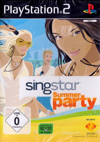 Singstar - Summer Party Ps2 játék