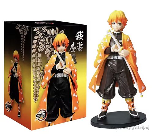 Demon Slayer - Zenitsu Agatsuma jellegű figura 15 cm