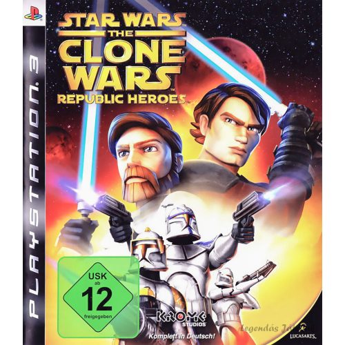 Star Wars - The clone wars republic heroes Ps3 játék (használt)
