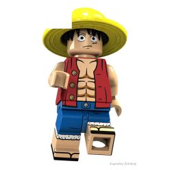 One Piece - Monkey D. Luffy alap mini figura