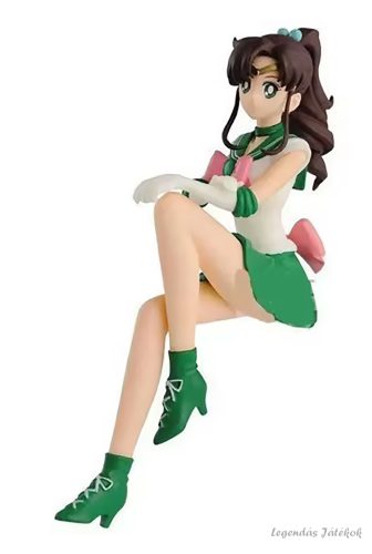 Sailor Moon - Jupiter tündér jellegű ülő figura 13 cm