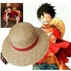 One Piece jellegű szalmakalap 35 cm