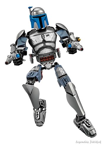 Star Wars - Jango Fett jellegű építőjáték figura 24 cm
