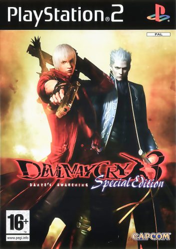 Devil May Cry 3 Special edition Ps2 játék PAL (használt)