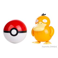 Pokemon labdába zárható Psyduck jellegű figura 10 cm