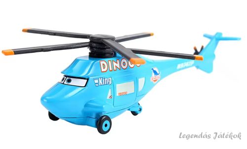 Verdák Cars - Dinoco jellegű kék helikopter
