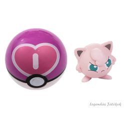 Labdába zárható mini Pokemon figura - Jigglypuff