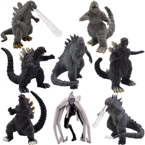 8 db-os Godzilla figura szett